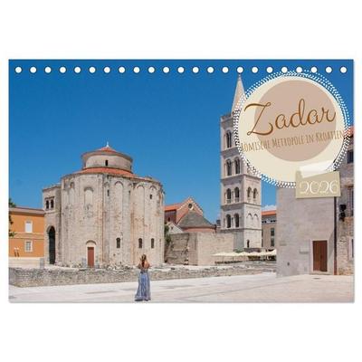 Zadar - Römische Metropole in Kroatien (Tischkalender 2026 DIN A5 quer), CALVENDO Monatskalender