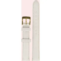 Certina - Leder Urban Class Lederband Weiss 13/12mm C600011305 - alligator-prägung,rind,weiß