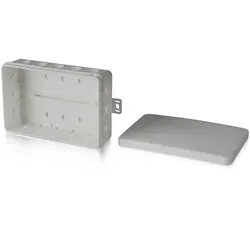 f-tronic 7340149 FR Abzweigkasten E128, 134x89x40mm, IP54, gr  - 5 Stück