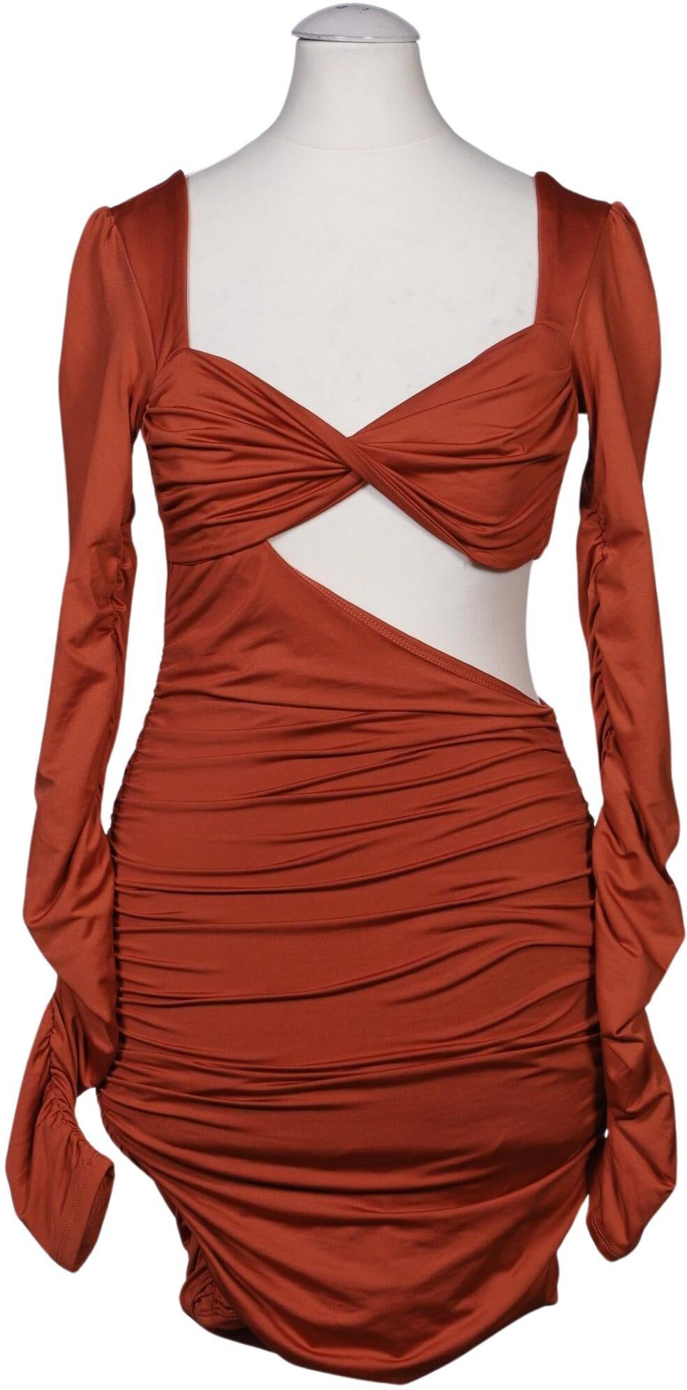 Oh Polly Damen Kleid, Braun, Gr. EU 36, Synthetik / Elasthan - Second Hand