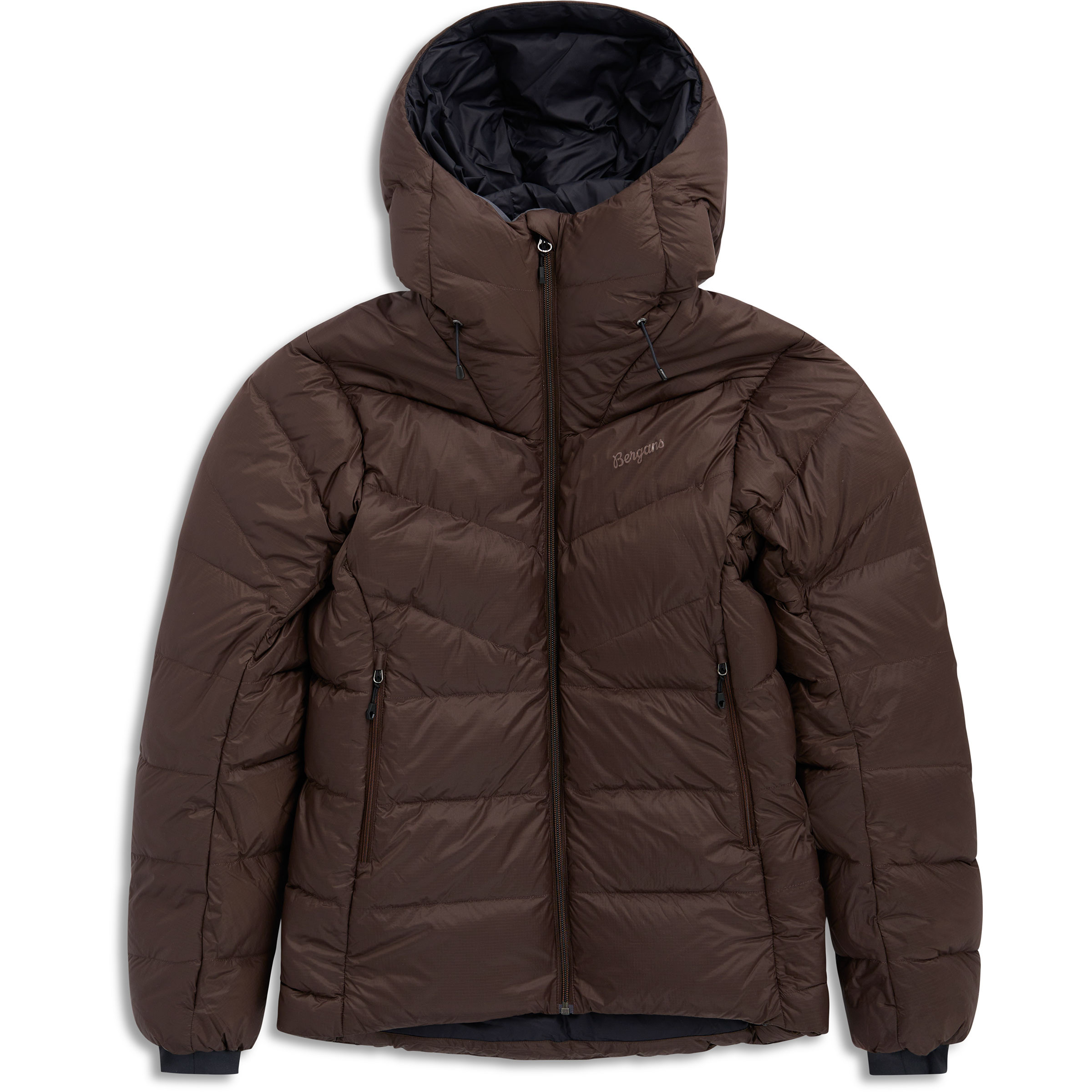 Bergans Rabot Allround Down Damen Isolationsjacke braun Größe M Trekking Wasserabweisend Wasserabweisend