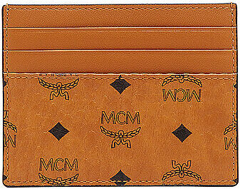 MCM Geldbörse mit Spange VERITAS VISETOS Mini braun EG