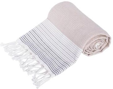 DII Variated Stripe Decorative Fouta Towel
