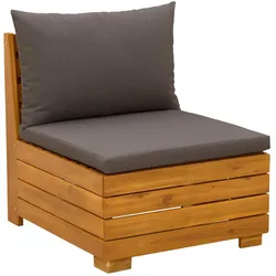 vidaXL, Gartenlounge, Ralonberg (2x Mitte +Hocker)