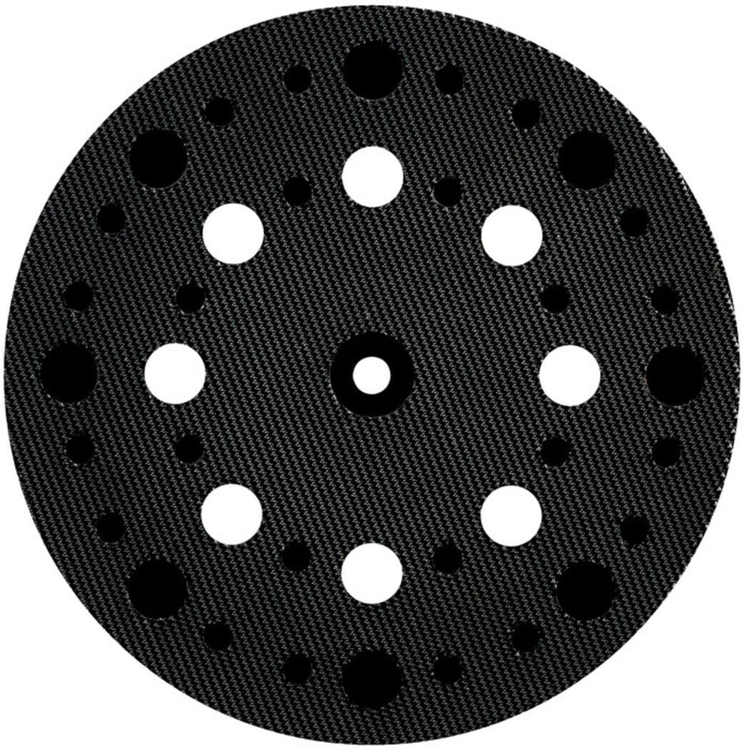 Metabo Schleifteller 125 mm, "multi-hole", mittelharte Ausführung, mit Kletthaftung, für SXE 425 TurboTec, SXE 3125 (630261000)
