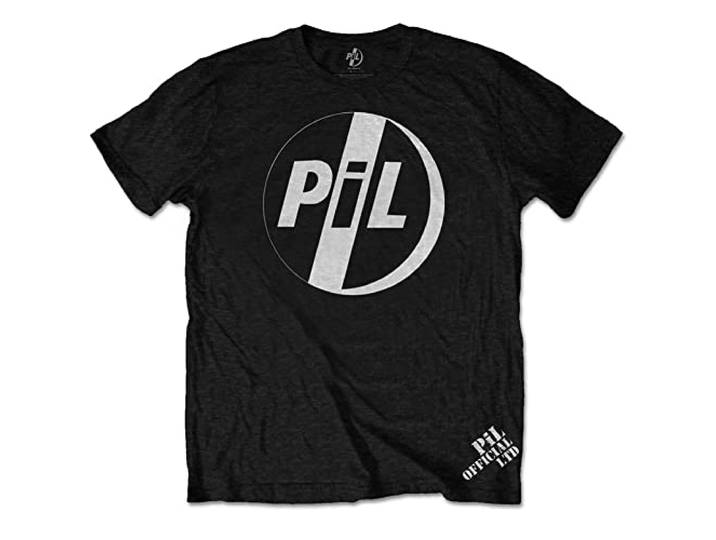 PIL Public Image Ltd T Shirt Wit Band Logo nieuw Officieel Mannen Zwart XXL