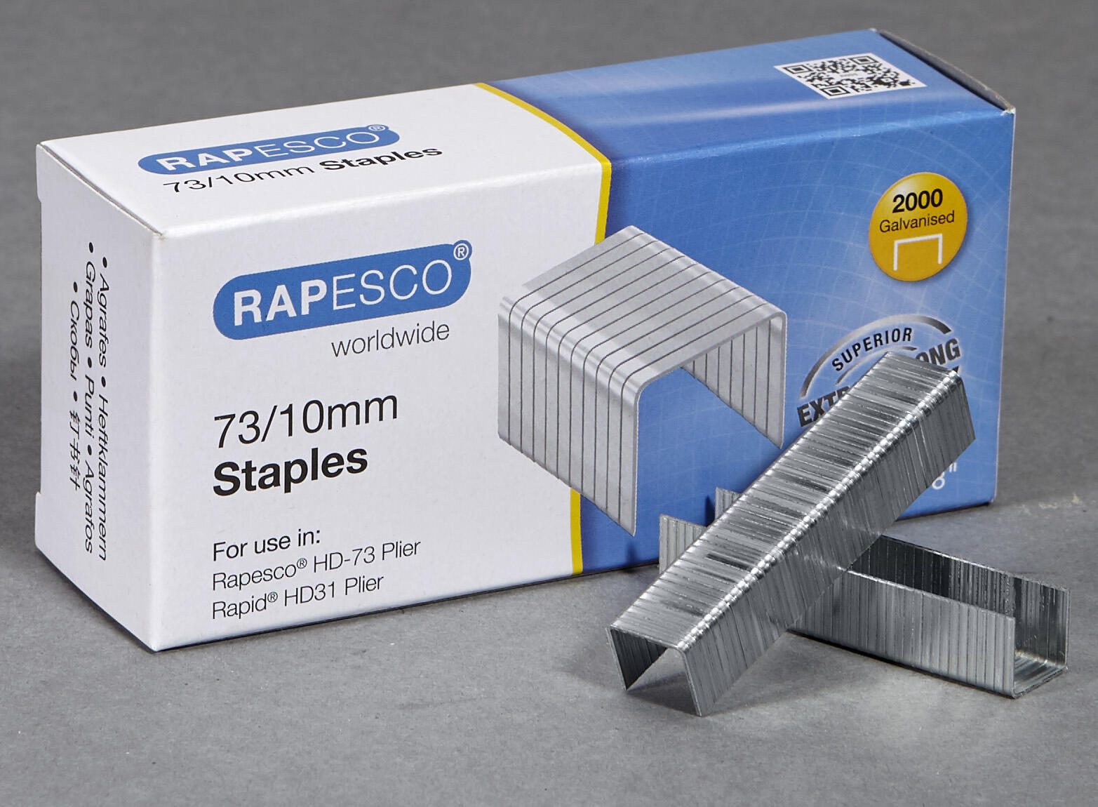 RAPESCO® Heftklammern 11 mm 73/10 1260