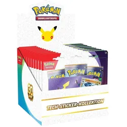 Pokémon POK 30 Jahre Tech-Sticker-Koll. (Deutsch, Box Set & Collection)