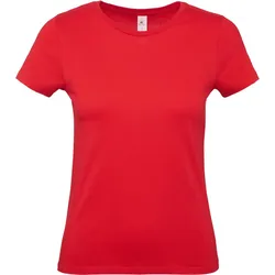 B&C Damen T-Shirt #E150 TW02T red XL