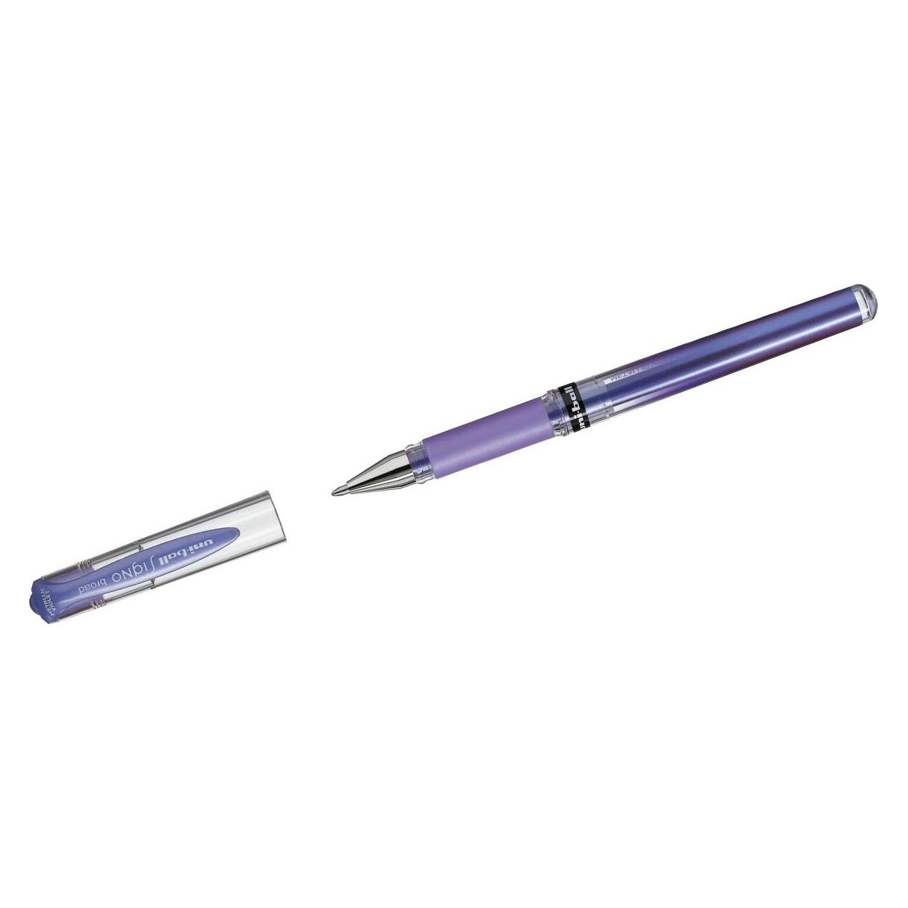 Uni-ball Roller Signo broad (1x) (UM153 MET.VIOL)