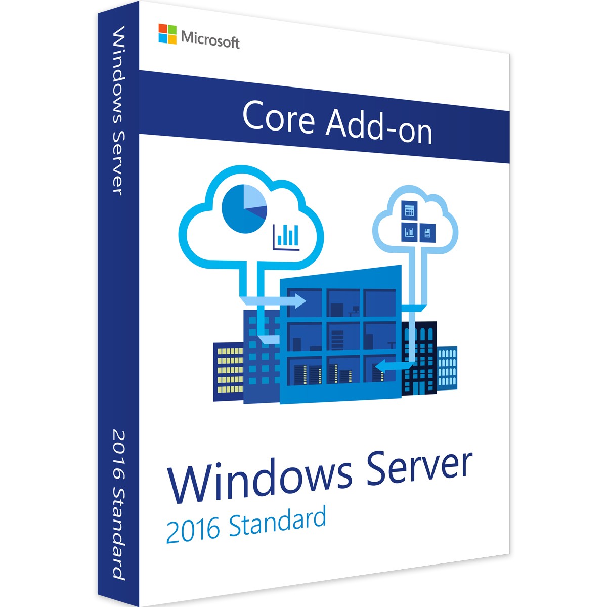 Microsoft Corporation Microsoft Windows Server 2016 Standard Zusatzlizenz Core AddOn P73-07215