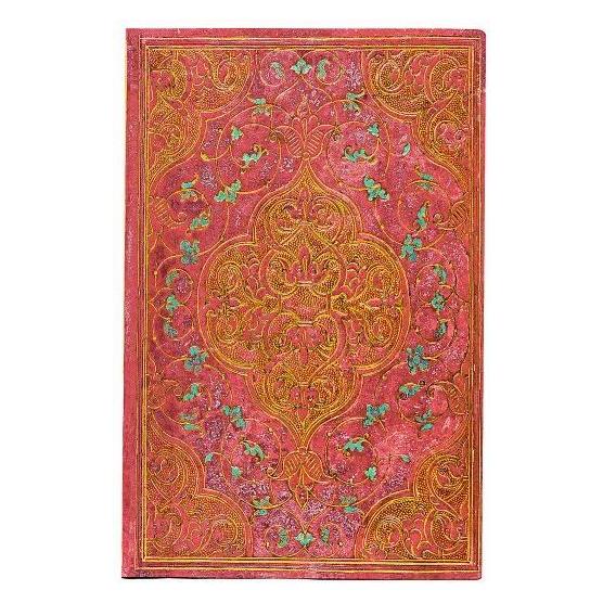 Paperblanks Notizbuch Chroniken Rosa Mini (Mini, Liniert, Weicher Einband) (FB9724-2)