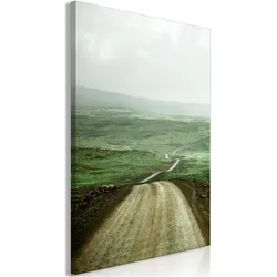 Artgeist, Bilder, Road Across the Plains (1 Part) Vertical (80 x 120 cm)