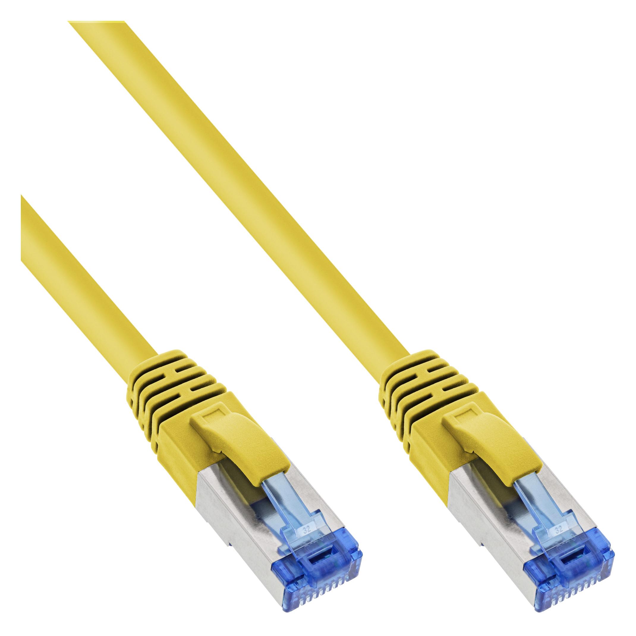 InLine Patchkabel (S/FTP, CAT6a, 15 m) (76815Y)