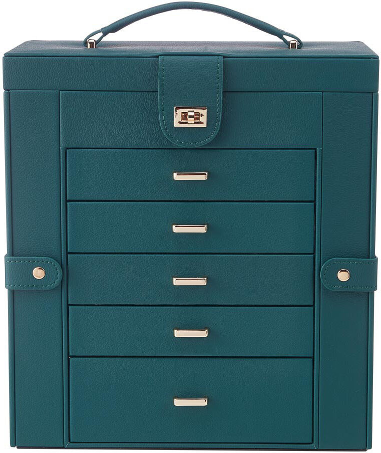 Brayden Studio jewelry box Green 32cm H X 30cm W X 17cm D