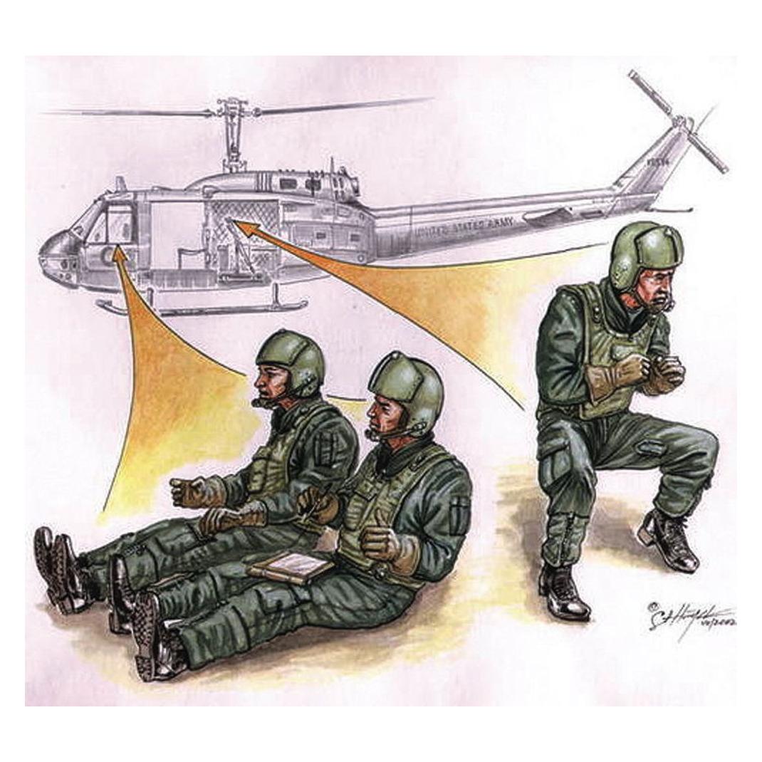 CMK US Hubschrauber Besatzung Vietnam (129-F72080)