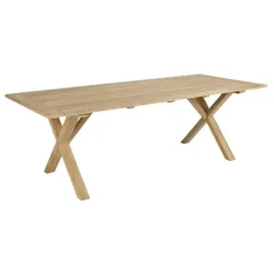 Brafab Brutus Gartentisch 220x95cm, massives Teak Natur