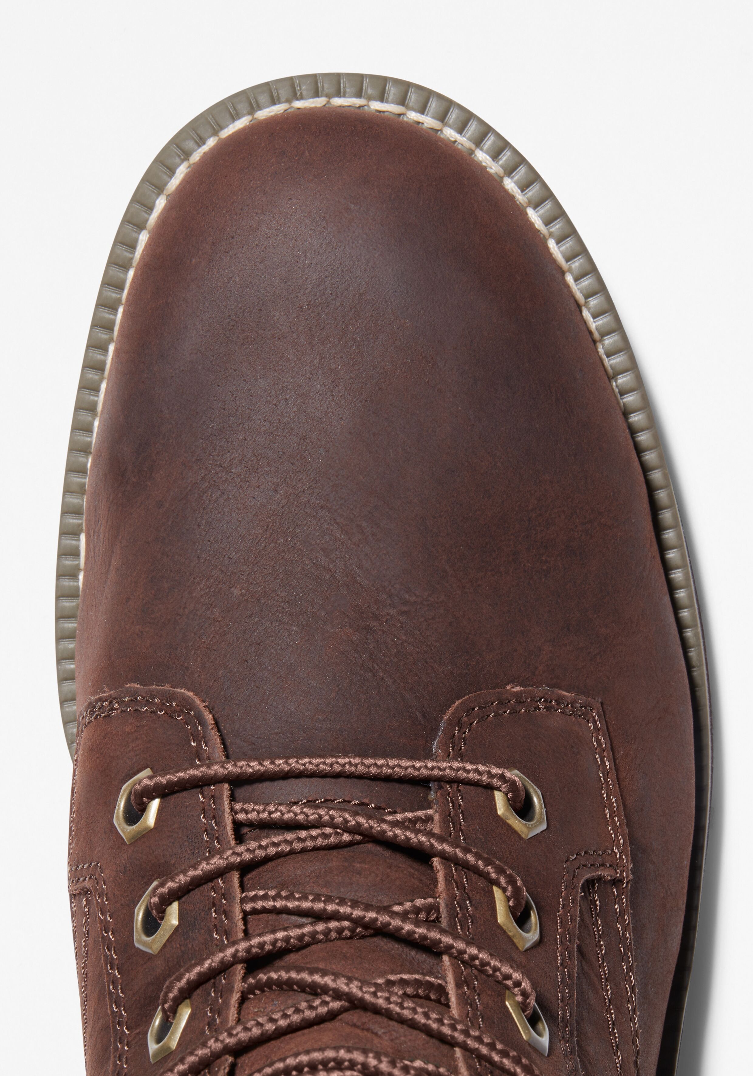 Schnürboots TIMBERLAND "REDWOOD FALLS MID LACE UP WATERPROOF BOOT", Herren, Gr. 43,5, Polyester, braun (soil), Leder, Schuhe Schnürboots, Winterstiefel, Schnürstiefel, Winterschuhe, wasserdicht soil 43,5, Polyester
