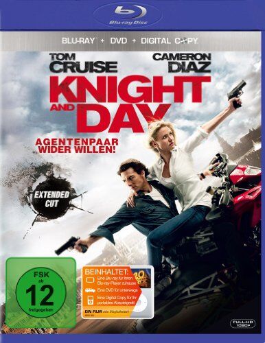 James Mangold - Knight and Day - Extended Cut (inkl. DVD + Digital Copy) [Blu-ray] - Preis vom 08.10.2026 07:26:42 h