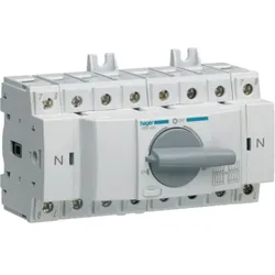 HAGER Lastumschalter 4p 63A IP20 HIM406 für Verteilereinb lang Drehgriff