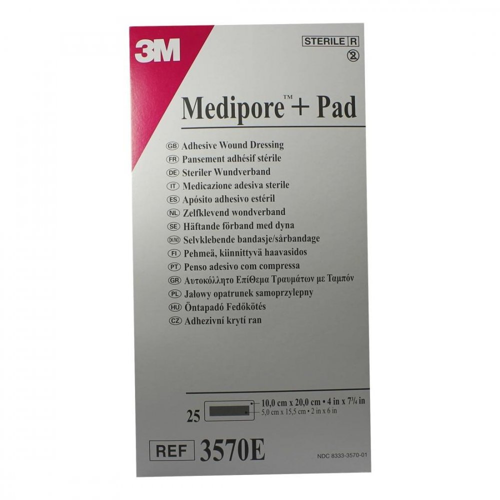 Solventum Germany GmbH Medipore Plus Pad 3570e steriler Wundverband 01681249