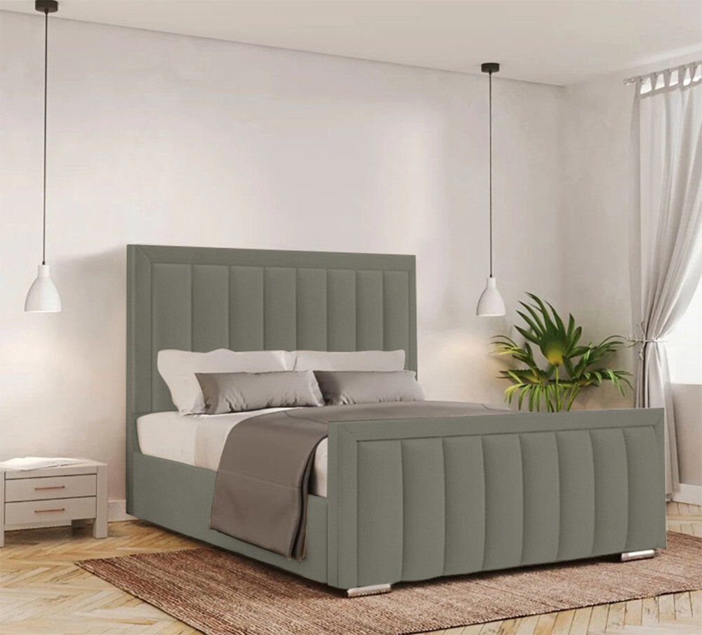Fairmont Park Yatton Upholstered Bed Asphalt Single (3')
