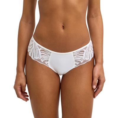 Slip FALKE "Delicate Touch", Damen, Gr. M, 1 Stk., ivory (2179), Unterhosen Slip