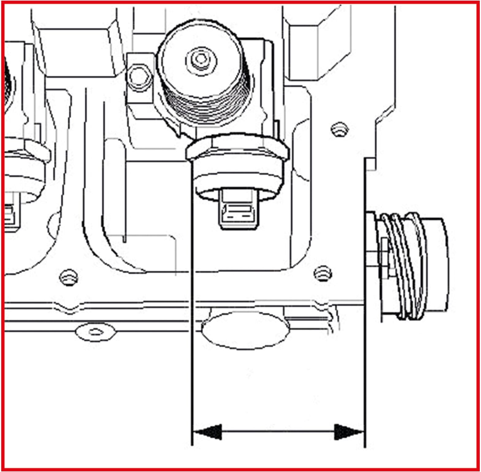 KS Tools Pumpe-Düse Einstelllehre, 3 Zylinder (400.9097)