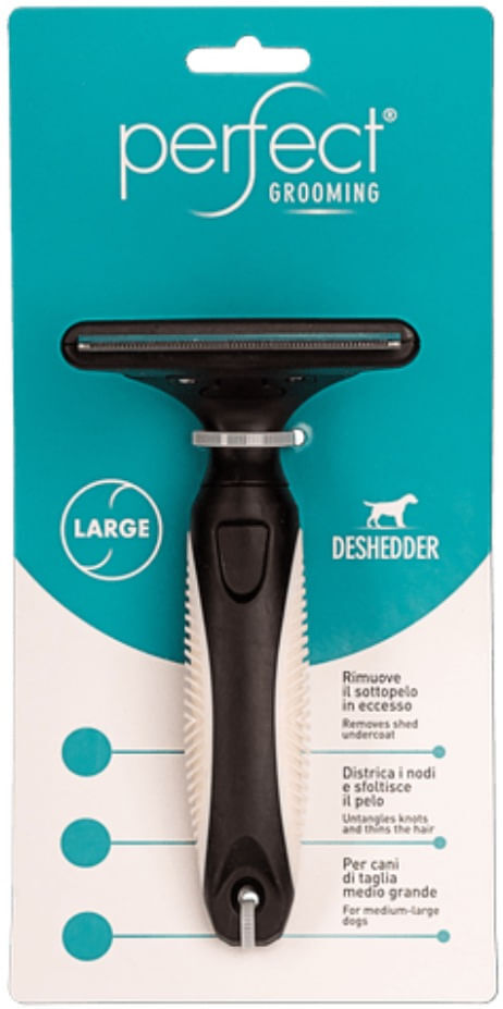 PERFECT Deshedder Spazzola per Cani L