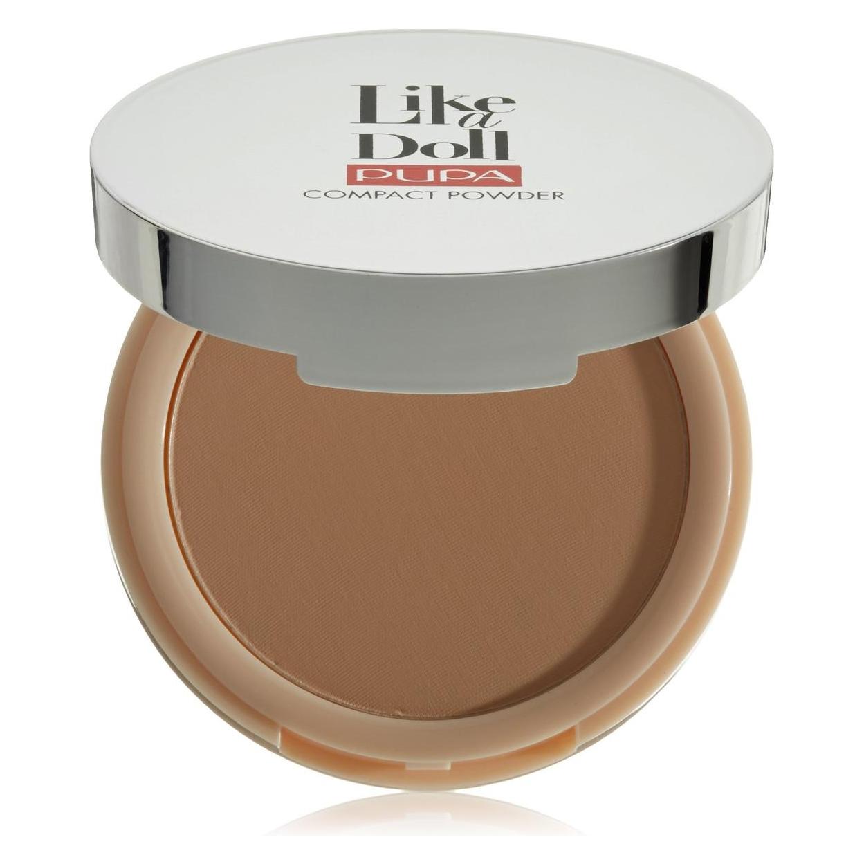 Pupa Milano Pupa - Like A Doll Nude Skin Compact Powder Spf15 Mattifying Pudding 003 10G (003 Natural Beige) (050030003)