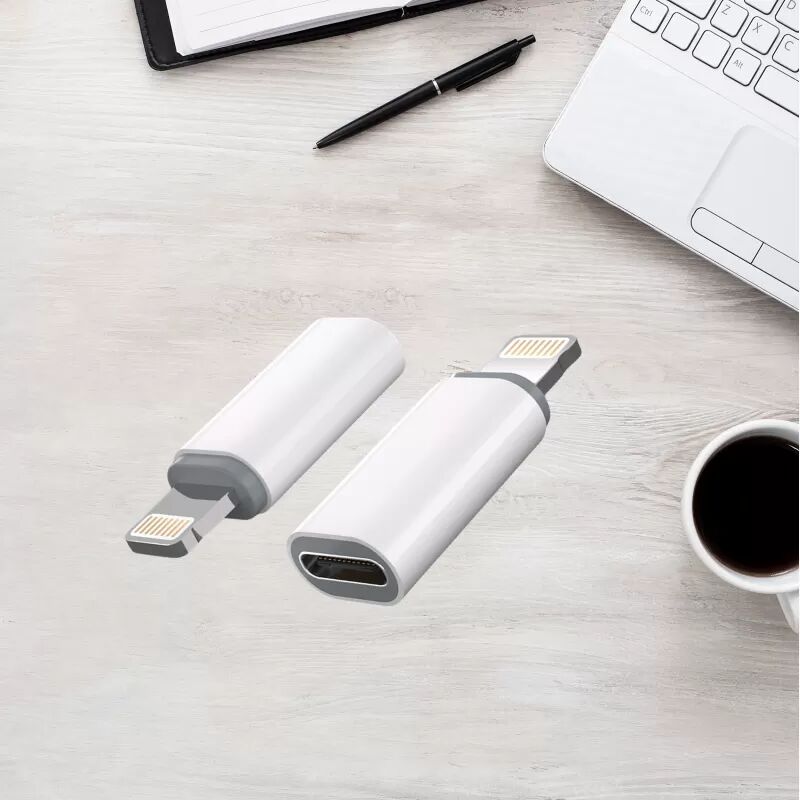 INF FA03 Apple Style Weißer USB-A zu USB-C Adapter 27W