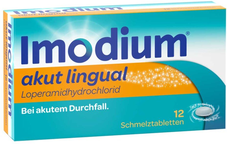 Imodium akut lingual Schmelztabletten