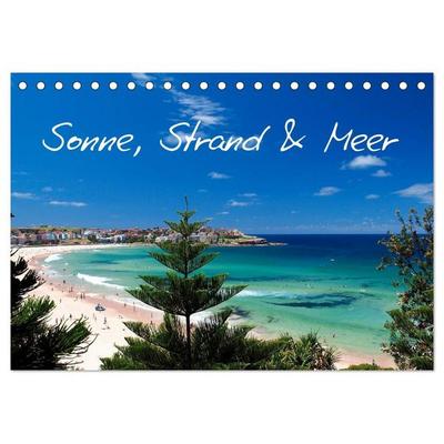 Sonne, Strand & Meer (Tischkalender 2027 DIN A5 quer), CALVENDO Monatskalender