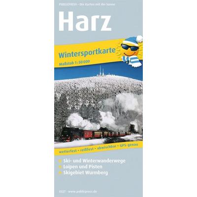 Publicpress Wanderkarte Harz 1:50.000, Sonstige von , KOMPASS Freytag & Berndt, 978-3-7473-0327-6