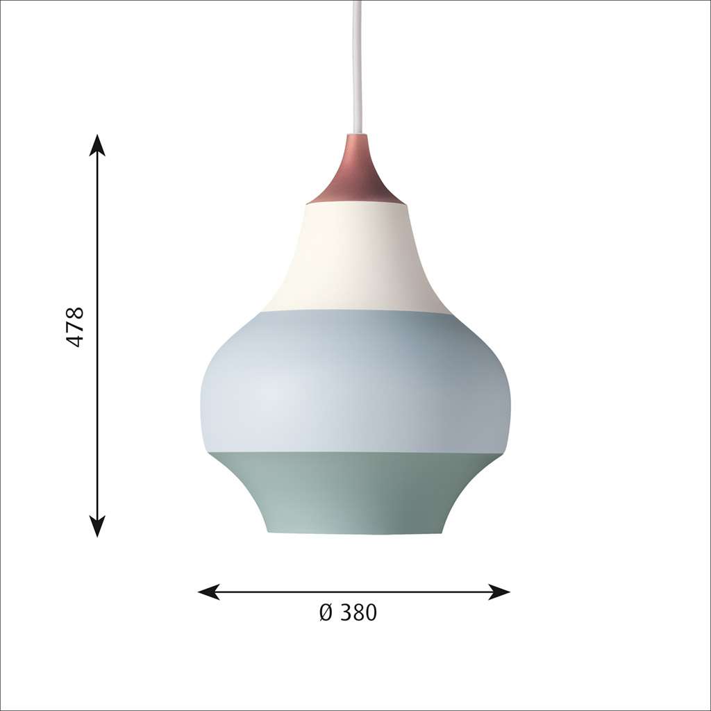 Louis Poulsen Cirque Pendelleuchte (Ø 38cm, gelb) Ø 38cm   gelb