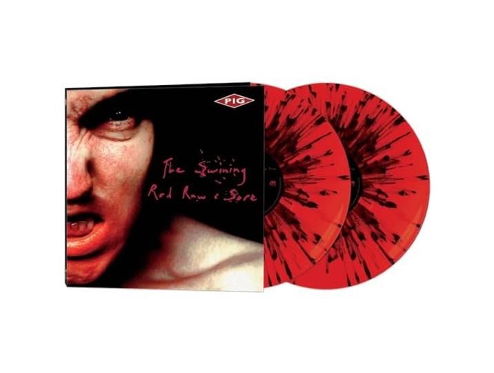 The Swining/ Red, Raw & Sore (Red/Black Splatter)