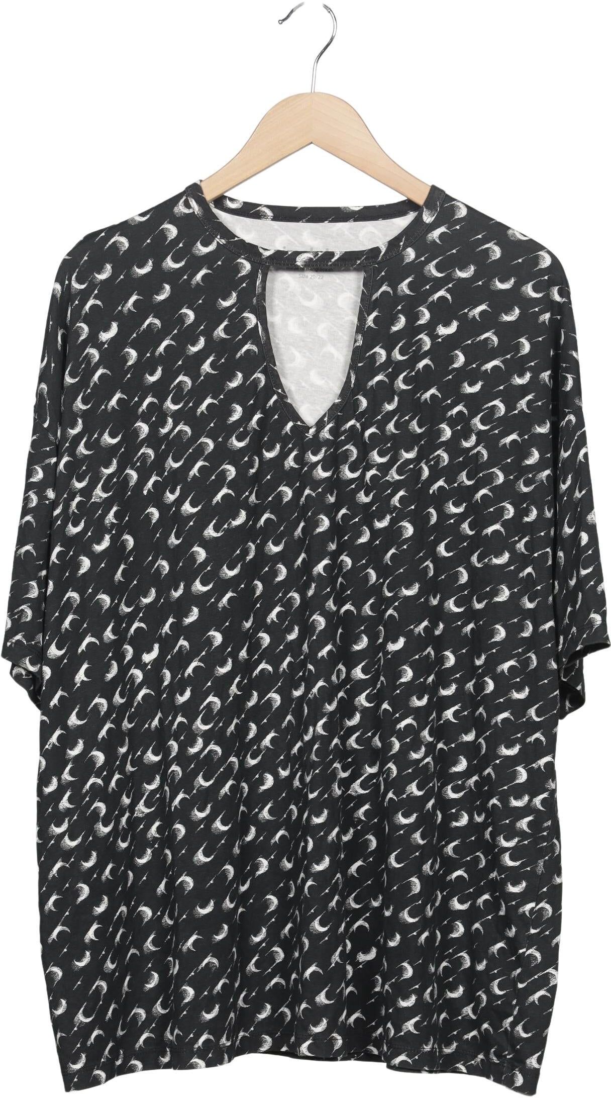 Simply Be Damen T-Shirt, Mehrfarbig, Gr. M, Baumwolle - Second Hand