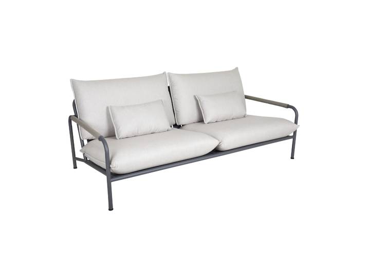 Brafab Canapé Lerberget 2,5 places Anthracite-frêne