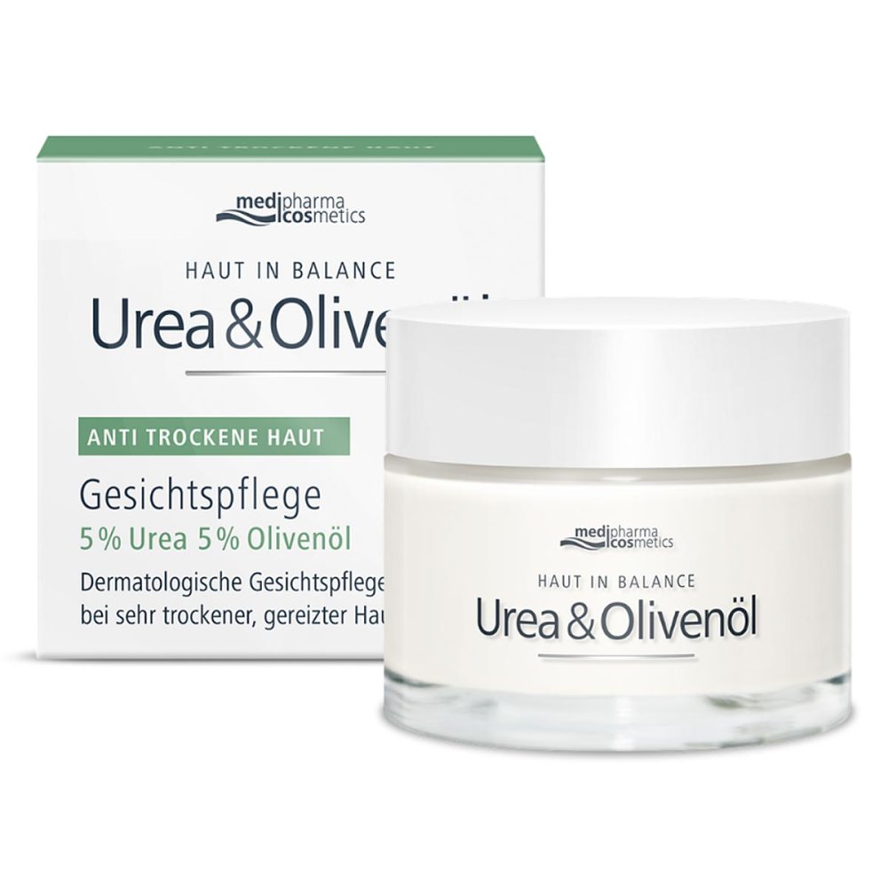 Dr. Theiss Naturwaren GmbH Haut in Balance Urea & Olivenöl Gesichtspflege Creme 20412130