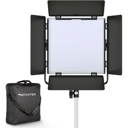 Wiltec Spectar RGB LED-Panel 5.0 (Studioleuchte, Videoleuchte), Dauerlicht, Schwarz