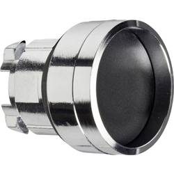 Schneider Electric ZB4BA26 ZB4BA26 Frontelement für Drucktaster rückstellbar (Ø) 22 mm unbeschriftet Chrom, Schwarz 1 St. Piece
