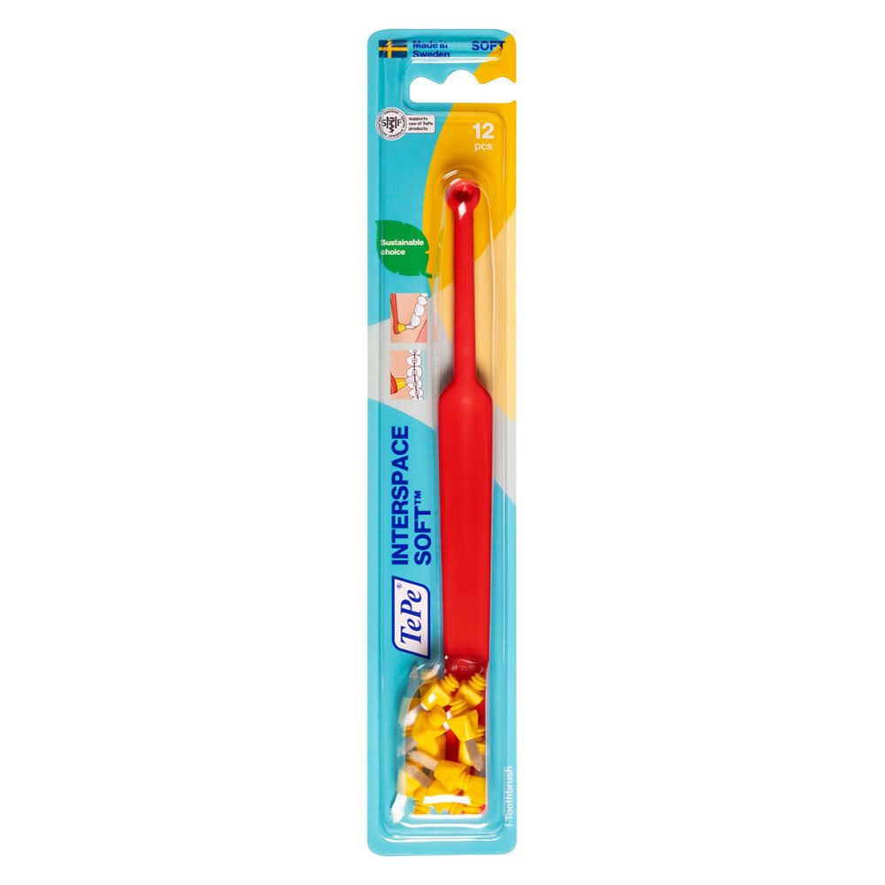 Tepe Interspace Winkelbürste soft m.12 Wechselk. 1 St Zahnbürste