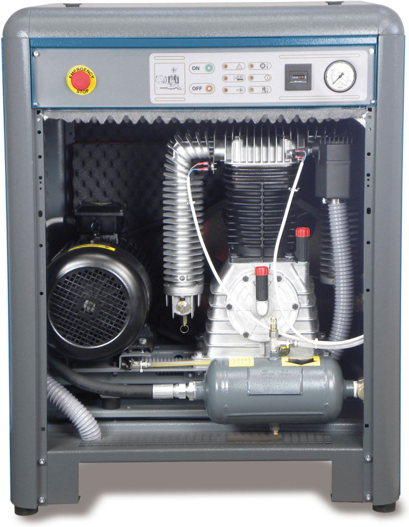 Aerotec Silent Basis PRO B-AK30-15 Beisteller Keilriemenkompressor- 5,5 KW- mit (20161020)