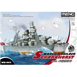 Meng-Model Warship Builder-Scharnhorst(cartoonized model kit)