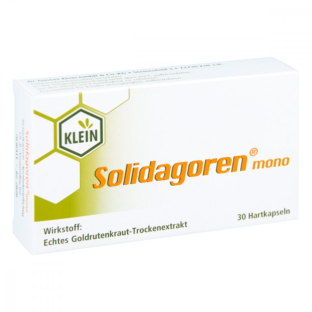 Dr. Gustav Klein GmbH & Co. KG Solidagoren mono Hartkapseln 04004621
