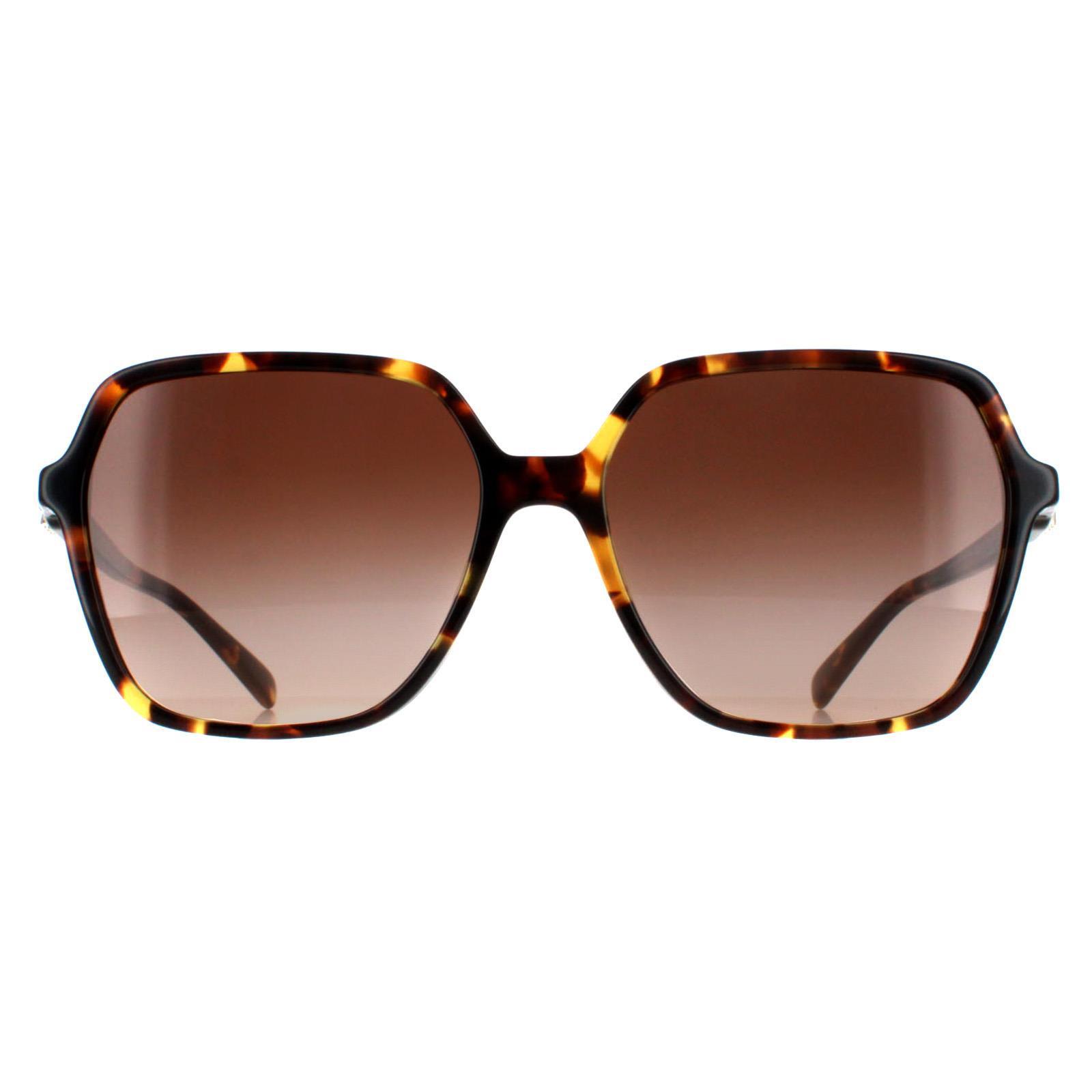 Michael Kors MK2196U Jasper 300613 donker tortoise bruin gradiÃ«nt zonnebril