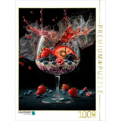 CALVENDO Puzzle Früchtebecher | 1000 Teile Lege-Größe 64x48cm Foto-Puzzle für glückliche Stunden