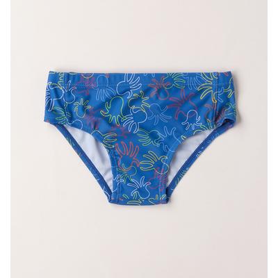 Badehose IDO "BABY BOY ACCESSORIES", Jungen, Gr. 30M, EURO-Größen, bunt (royal, grün), Polyester, Badehosen Badehose