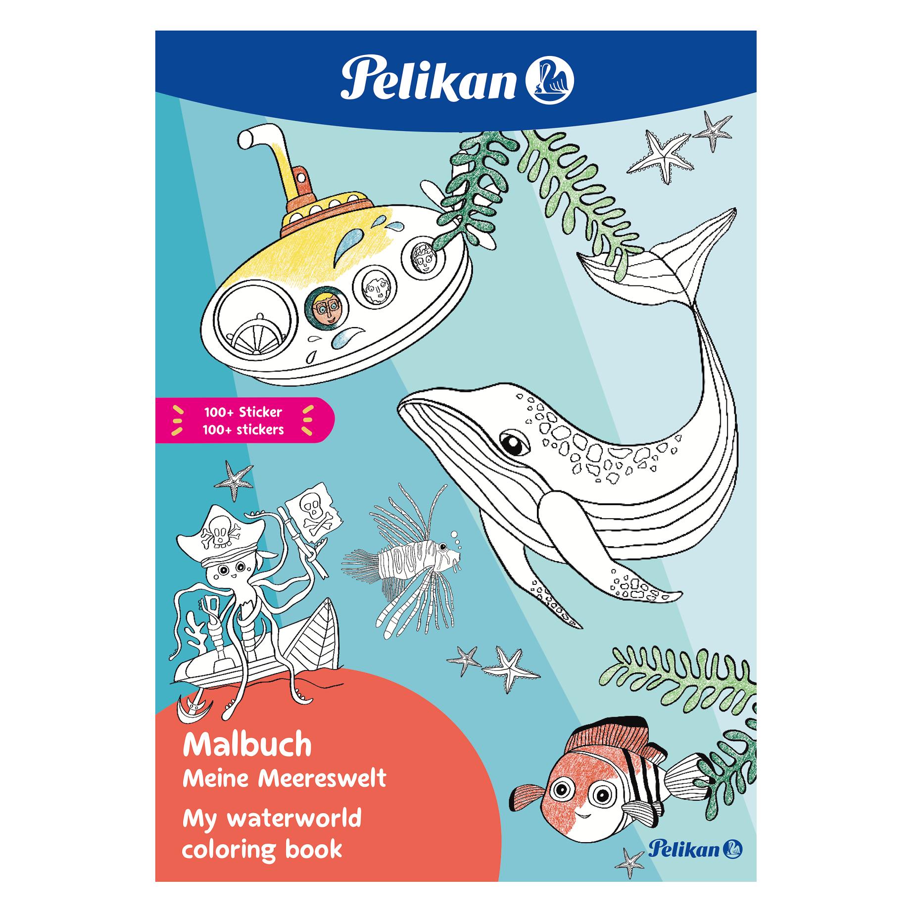 Pelikan Malbuch A4 48Seiten 100g. Sticker (A4) (102018)