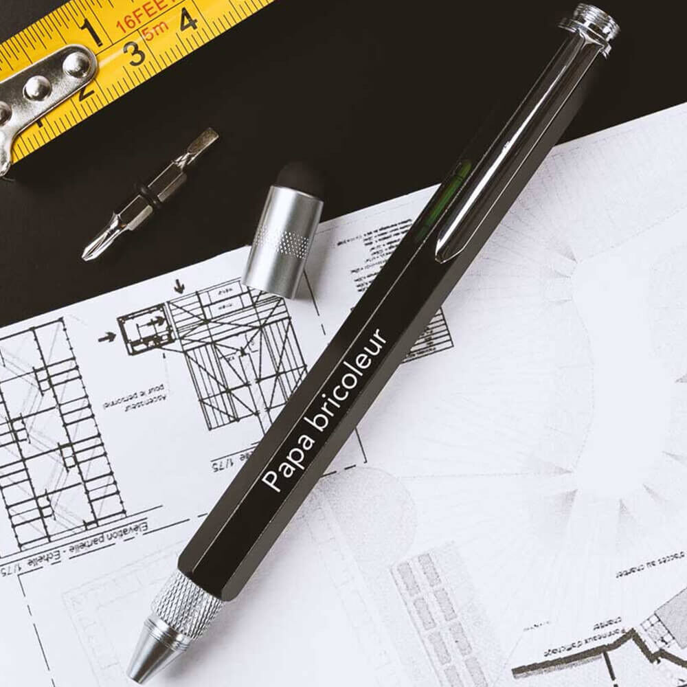 Ocadeau Stylo outil multifonction gravé
